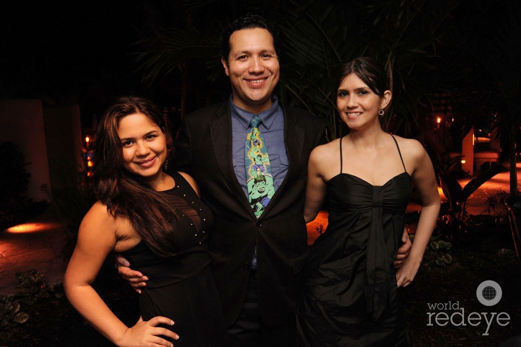 Jessica Tascon, Mike Scull, & Angela Salazar