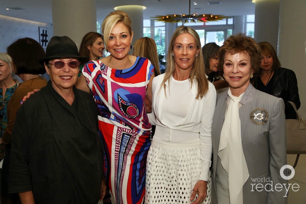 0.5-Mera Rubell, Nadja Swarovski, Sue Hostetler, & Nancy Magoon1