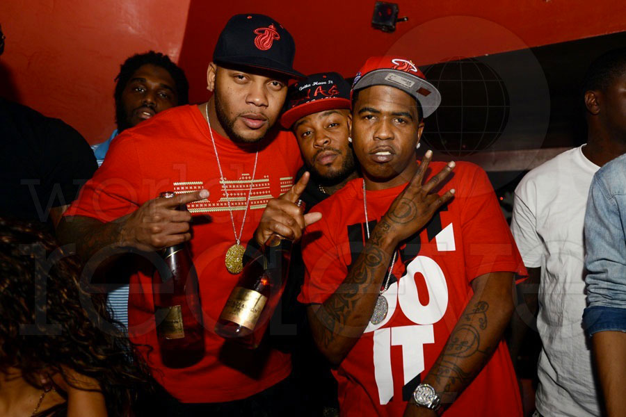 Flo Rida, Pleasure P, & Brisco at SET