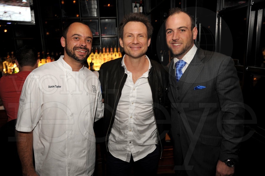 Christian Slater at STK