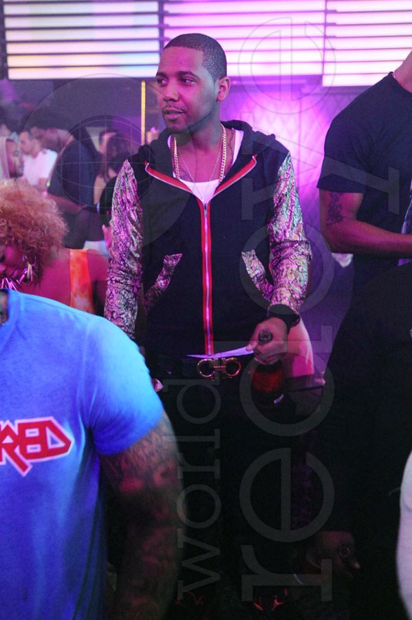 Juelz Santana at Mansion