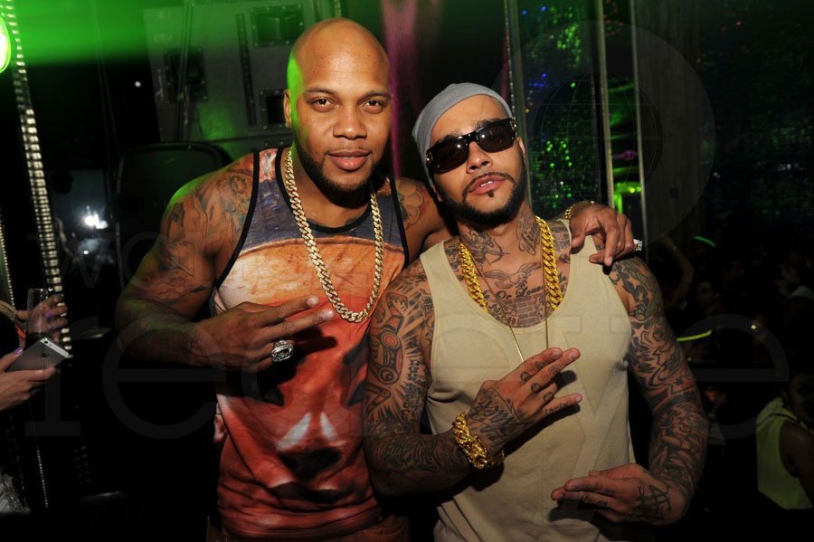 Flo Rida, Timati, & EC Twins at Bamboo