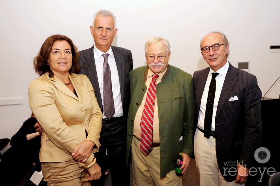 Federica Barattolo, Adolfo Barattolo, Micky Wolfson, & Riccardo Viale