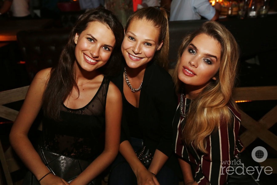 Charlotte Van Der Linden, Caroline West, & Chloe Lloyd