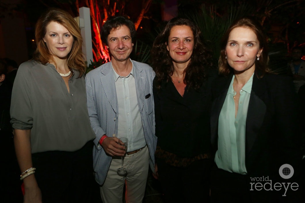 Virginie Mouzat, Jacques Lacoste, Caroline Sarkozy, & Frederique Dedet