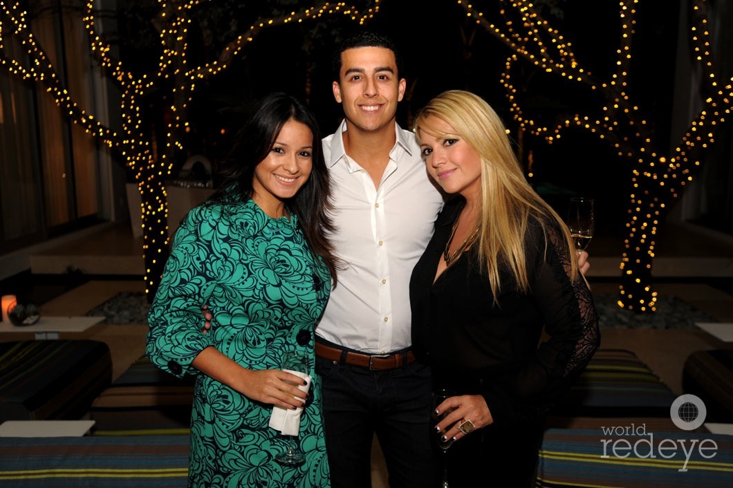 Ligia Vera, Michael Lupo, & Giselle Loor