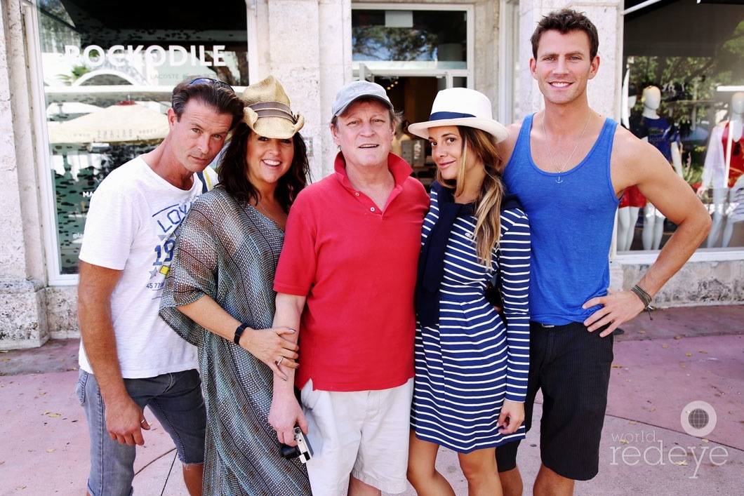 Phil Trent, April Barton, Patrick McMullan, Erin Newburg, & Gabe Beaton