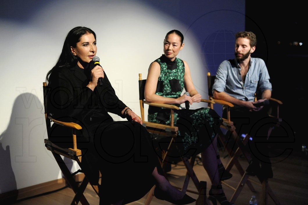 Marina Abramovic, Cecilia Dean, & Matthu Placek