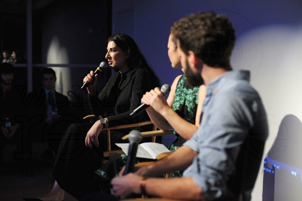 Marina Abramovic, Cecilia Dean, & Matthu Placek