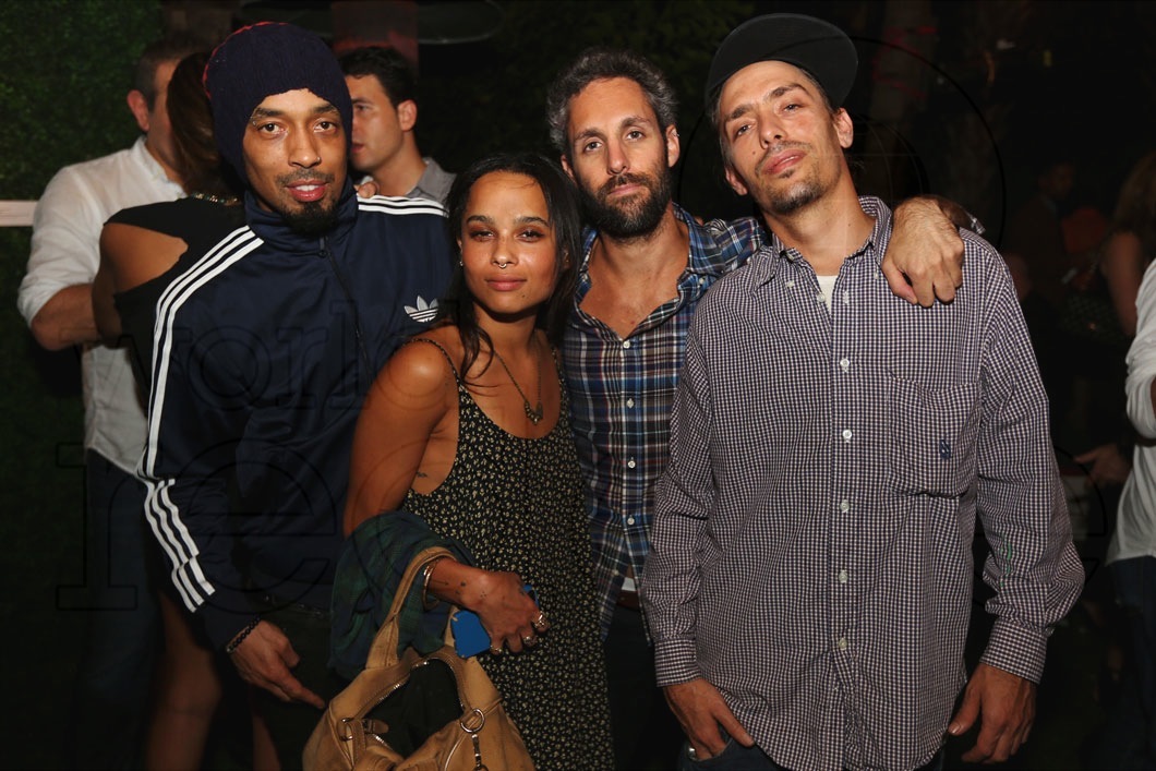 Dallas Austin, Zoe Kravitz, Seth Browarnik, & Jona Cerwinske