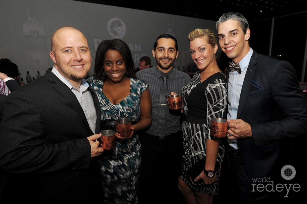 Eddy Medina, Rasheda Cox, Henrique Viotti, Liz Burns, & Alejandro Pujol