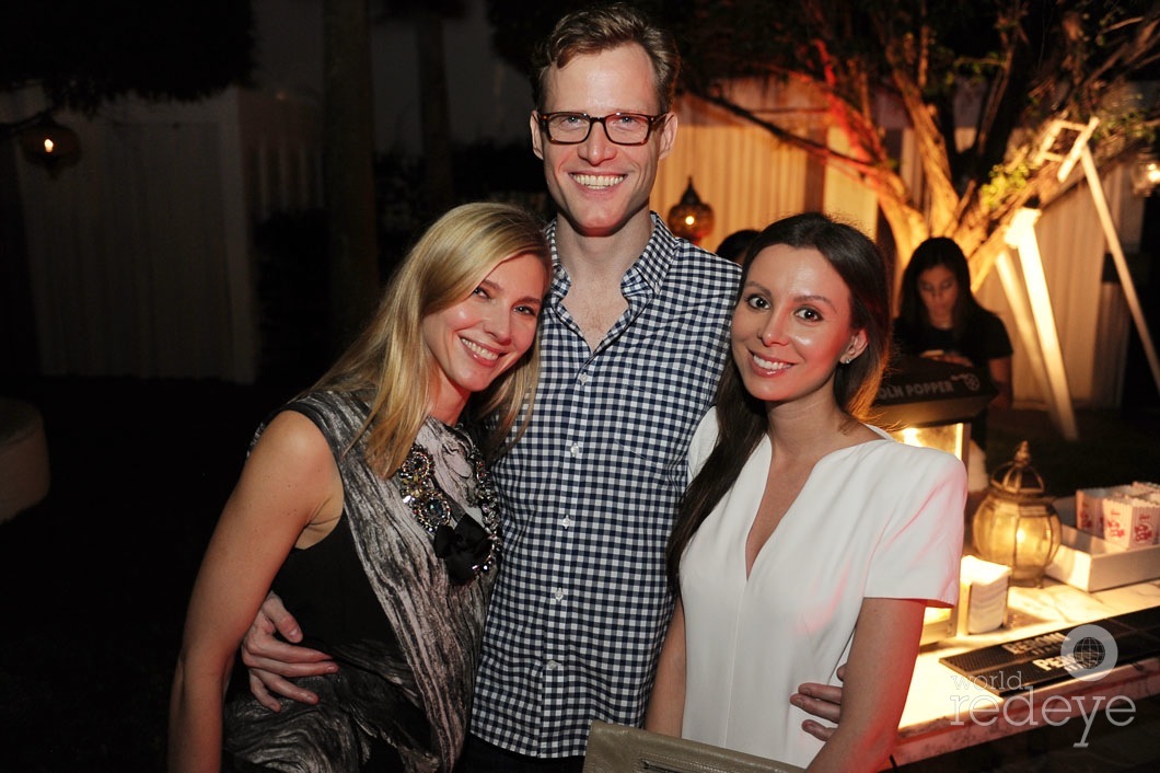 Natalia Langhorne, Charles Rockefeller, & Agata Woloszczuk