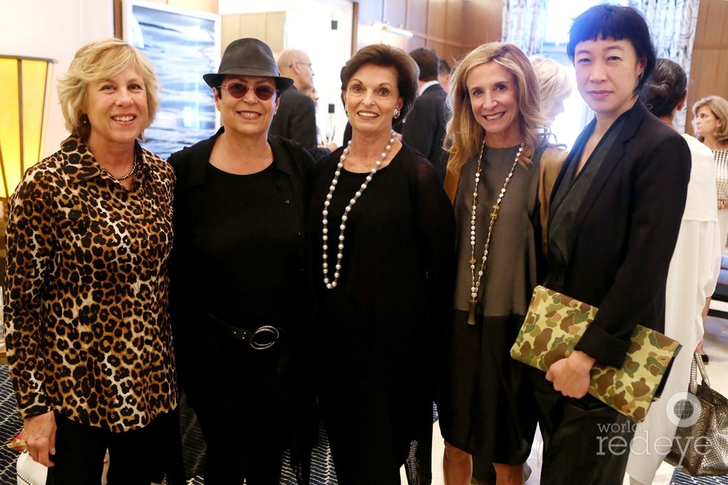 Nancy Wilhelms, Mera Rubell, Ann Korologos, Lorinda Ash, & Karen Wong