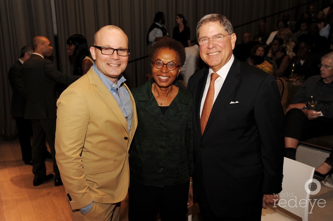 Thom Collins, Toni Randolph, & Alberto Ibarguen