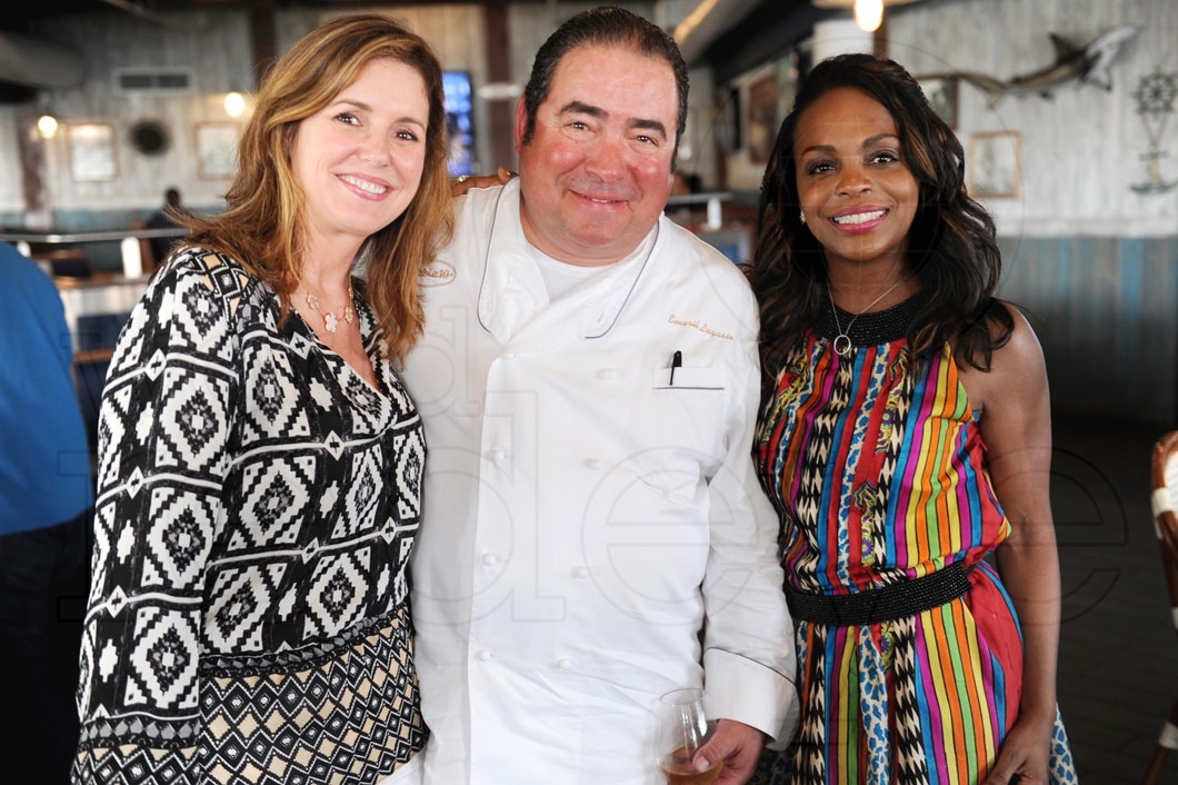 Alden & Emeril Lagasse, & Rochelle Trotter