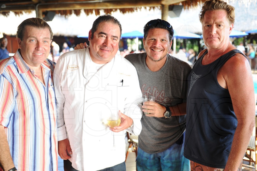 Matt Johnson, Emeril Lagasse, Steve Temes, & Jayson Wahlstrom