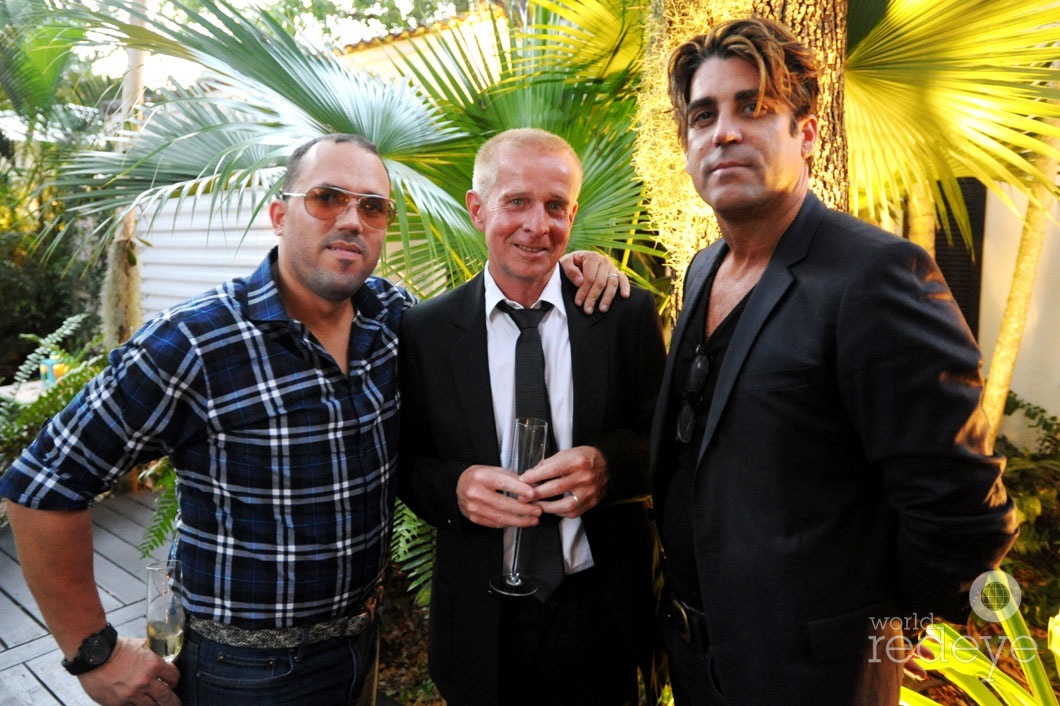 Walter Otero, Helmut Schuster, & Calros Betancourt