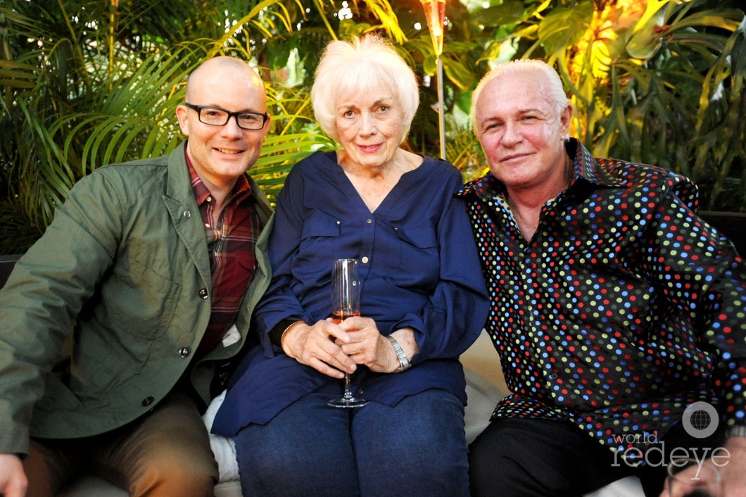 Thom Collins, Bunny Yeager, & Michael Childers