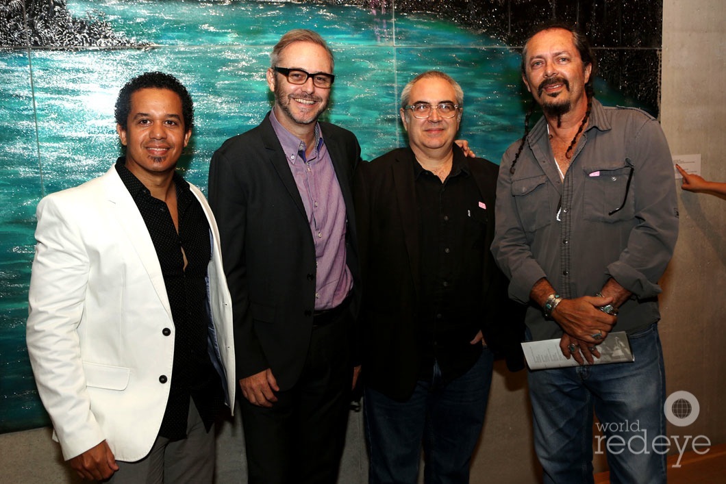 Eleomar Puente, Lyle Reitzel, Gustavo Acosta, & Jose Bedia