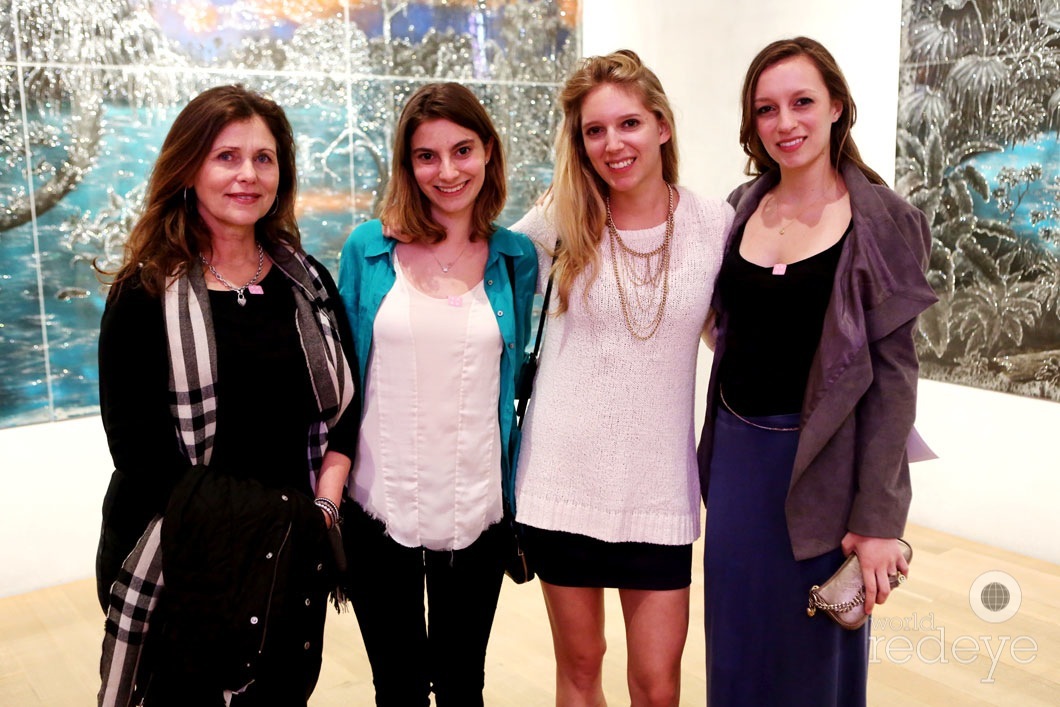 Dione Del Monico, Madeline Bohrer,  Adele Schelling, & Fiona Hilton