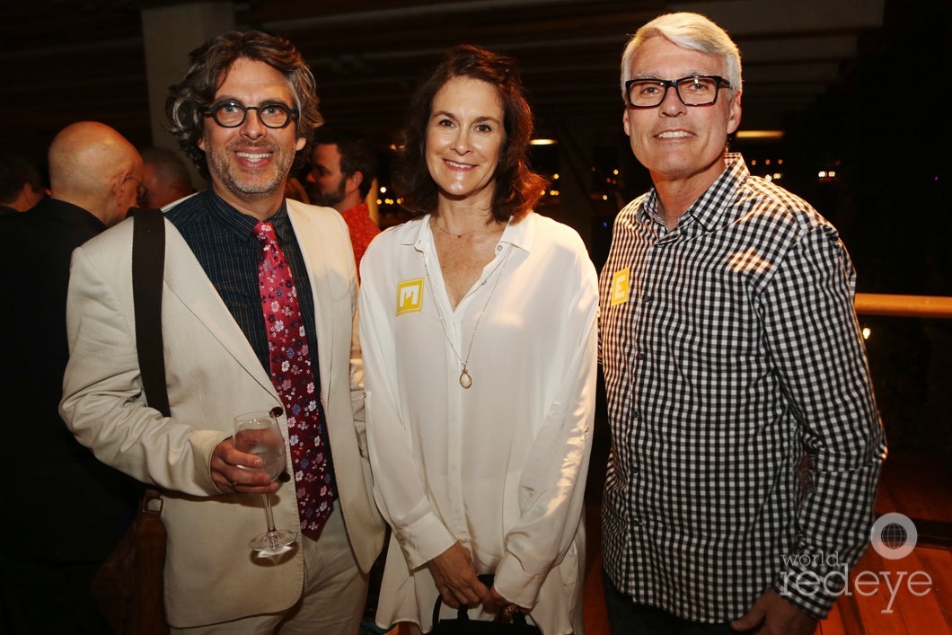 Michael Chabon, Marianne Devine, & John Devine