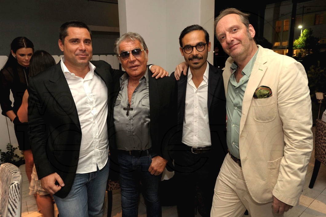 Ricardo Silva, Roberto Cavalli, Stefano Melis, & Roberto Cavalli