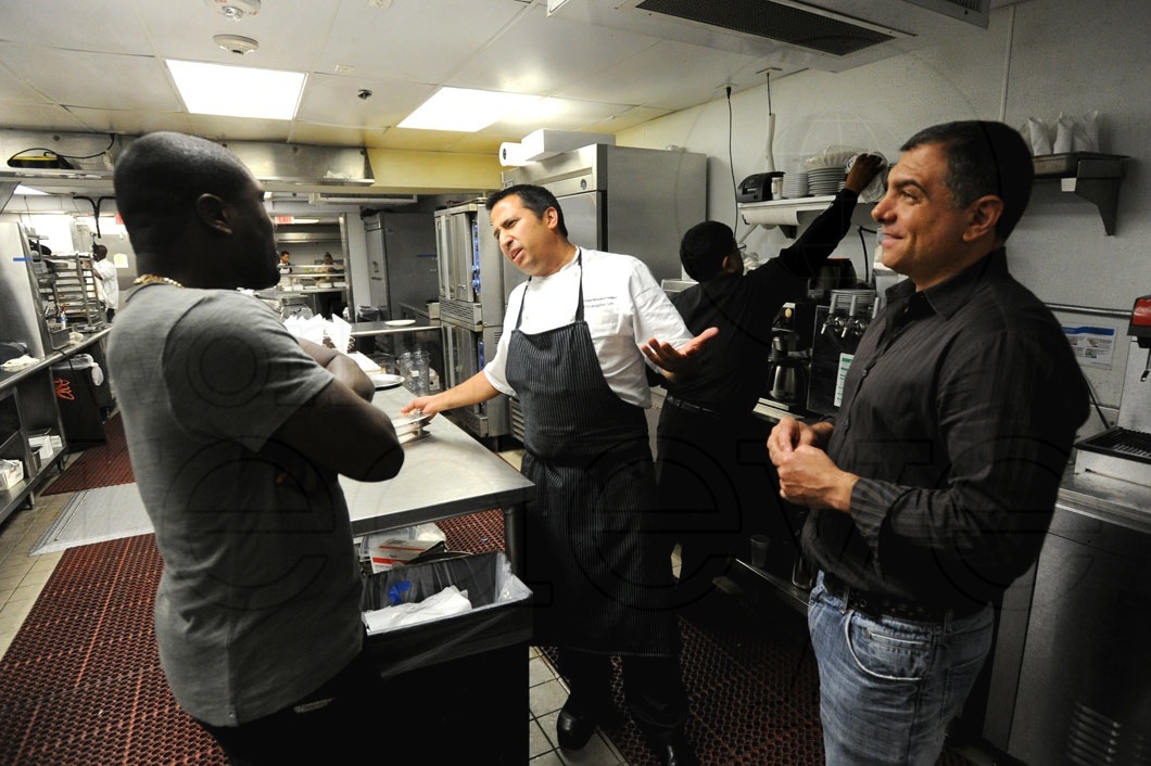 Andre Berto, Christopher Lee, & Antonio Misuraca