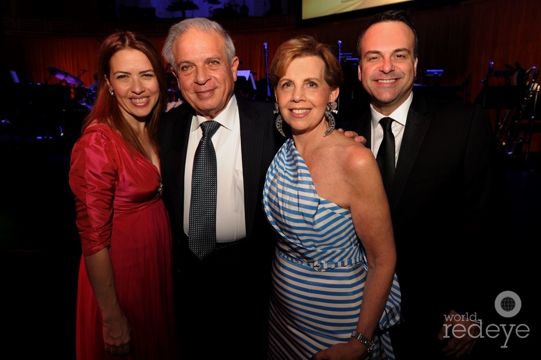 Raquel Regalado, Mayor Tomas Regalado, Adrienne Arsht, & Jorge Plasencia