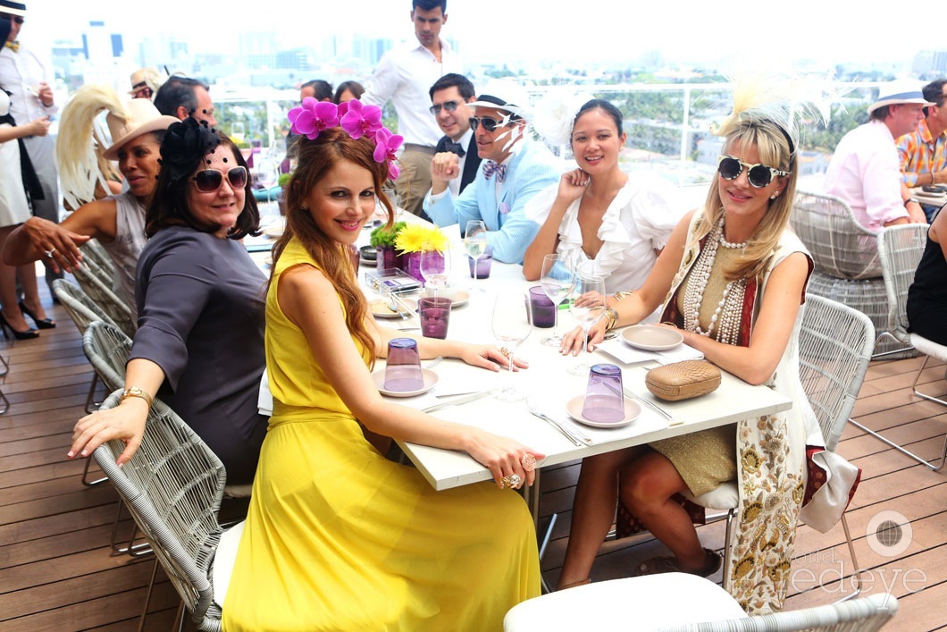 Silvia Cubina, Athina Marturet, Criselda Breene, & Friend