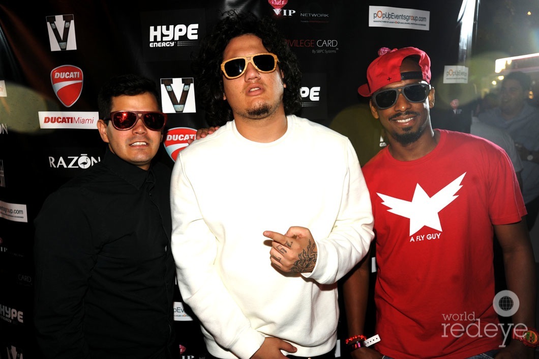 Sebastian Leguizamon, Breezy TV, & DJ Fly Guy