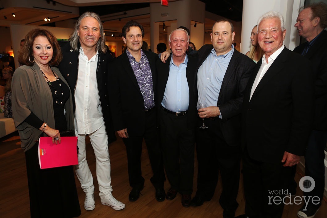 Diane Goodman, Voka, Tim Smith, Bob Goodman, Alan Ossip, & Frank Stronach