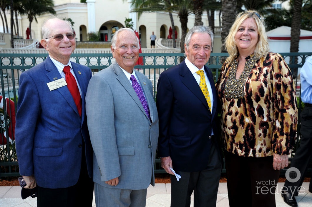 Mayor Lewis J Thaler, Mayor Norman Edelcup, & Jules Trump