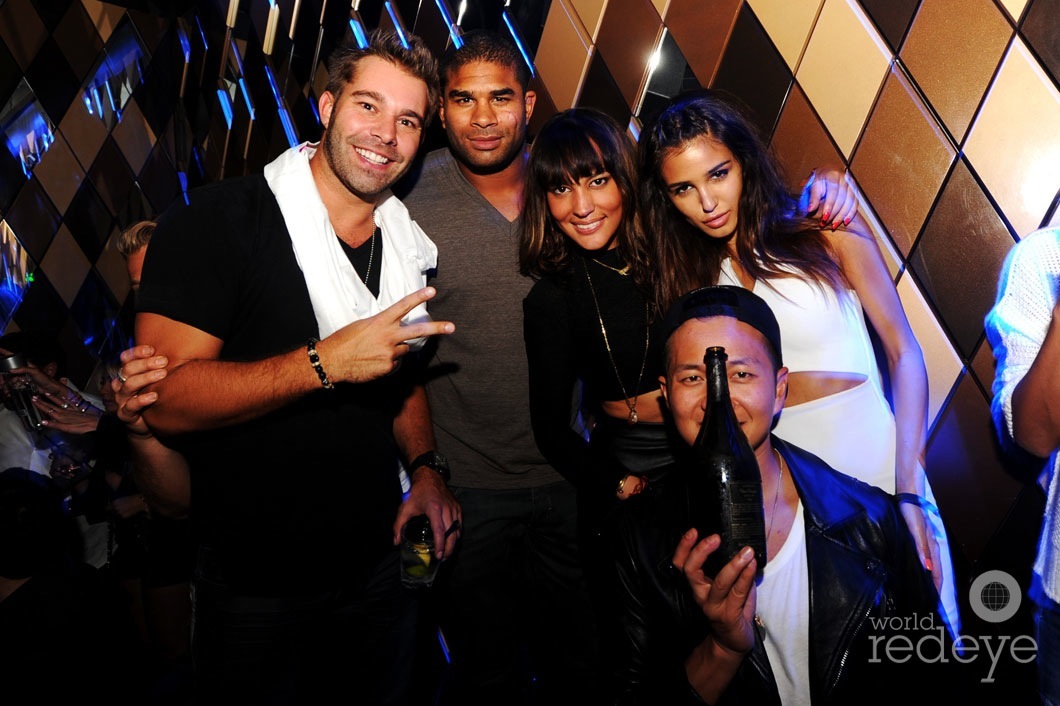 Michael Malone, Alistair Overeem, & Annabelle Gonzalez