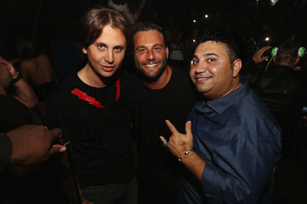 Jonathan Cheben, David Grutman, & Prince Fred K