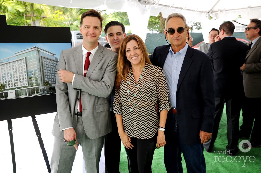 Francisco Levine, Alain Perozo, Lisbeth Arellano, & Luis Revuelta