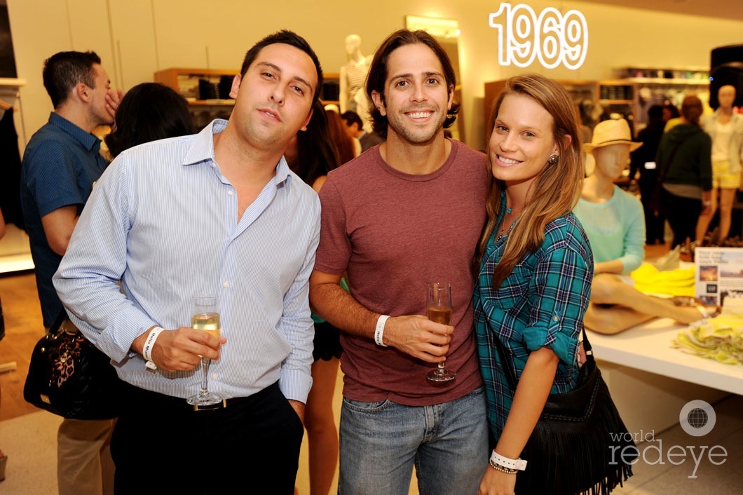 Juan Franco, Julio Leganoa, & Flavia Trigueros