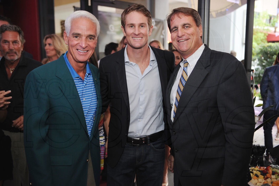 Charlie Crist, Ryan Hunter-Reay, & Jack Seiler