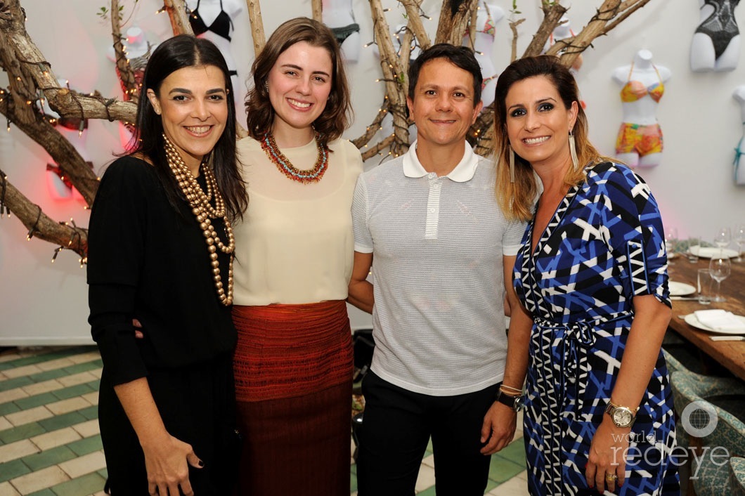 Adriana Hubbard, Isabel Fontoura, Christiano Braga, & Priscilla Caiad