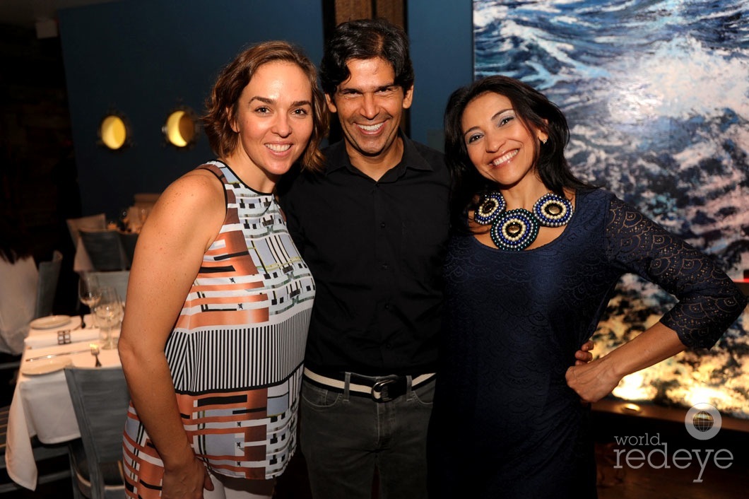 Mali Santana, Marcos Santana, & Juliet Navas