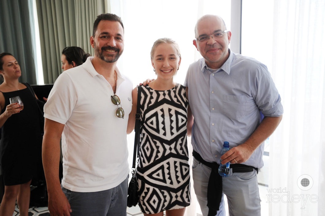 Benny Rosset, Raffaella Rosset, & Giovanni Frasson