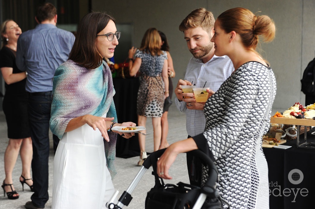 Diana Nawi, & Rachel & Roy Benmier