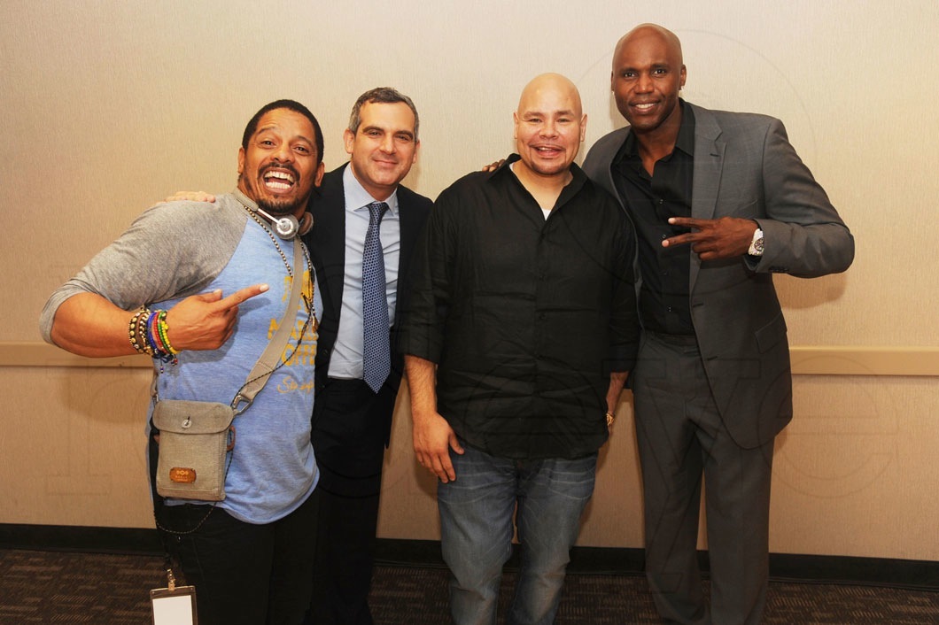 Rohan Marley, Andrew Weissman, Fat Joe, & Cliff Floyd