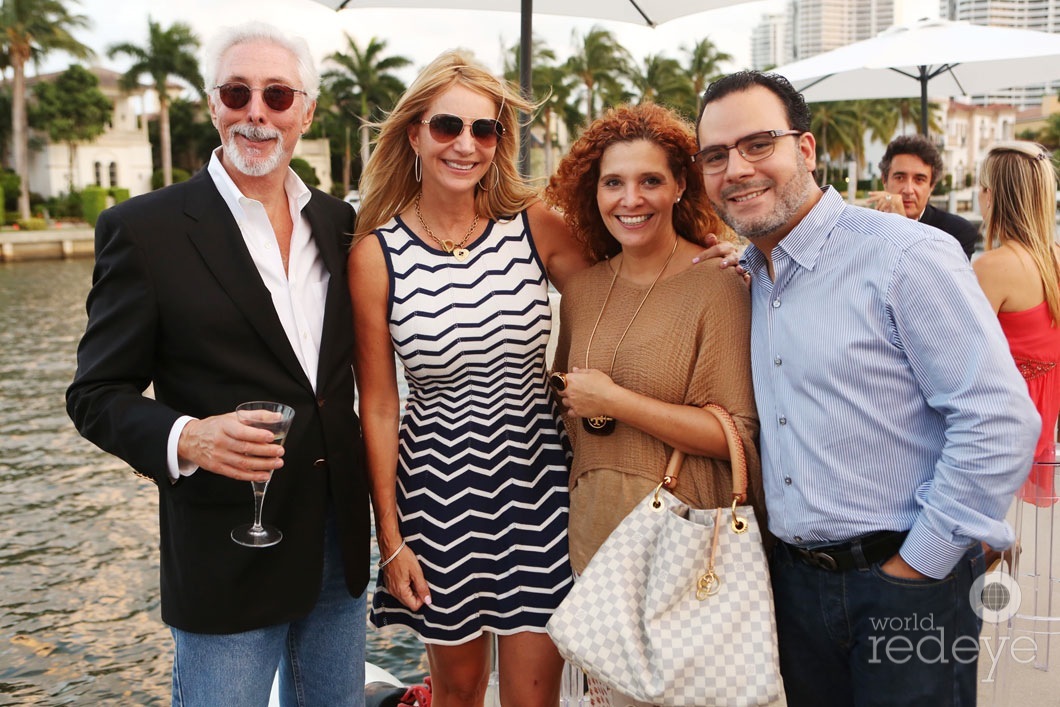 Gary Cohen, Rose Marie Friedman, & Gabriela & Jhonny Mercado