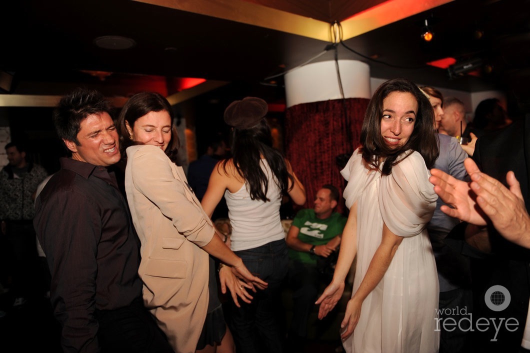 Louis Aguirre, Stefania Girombelli, & Pamela Golbin dancing