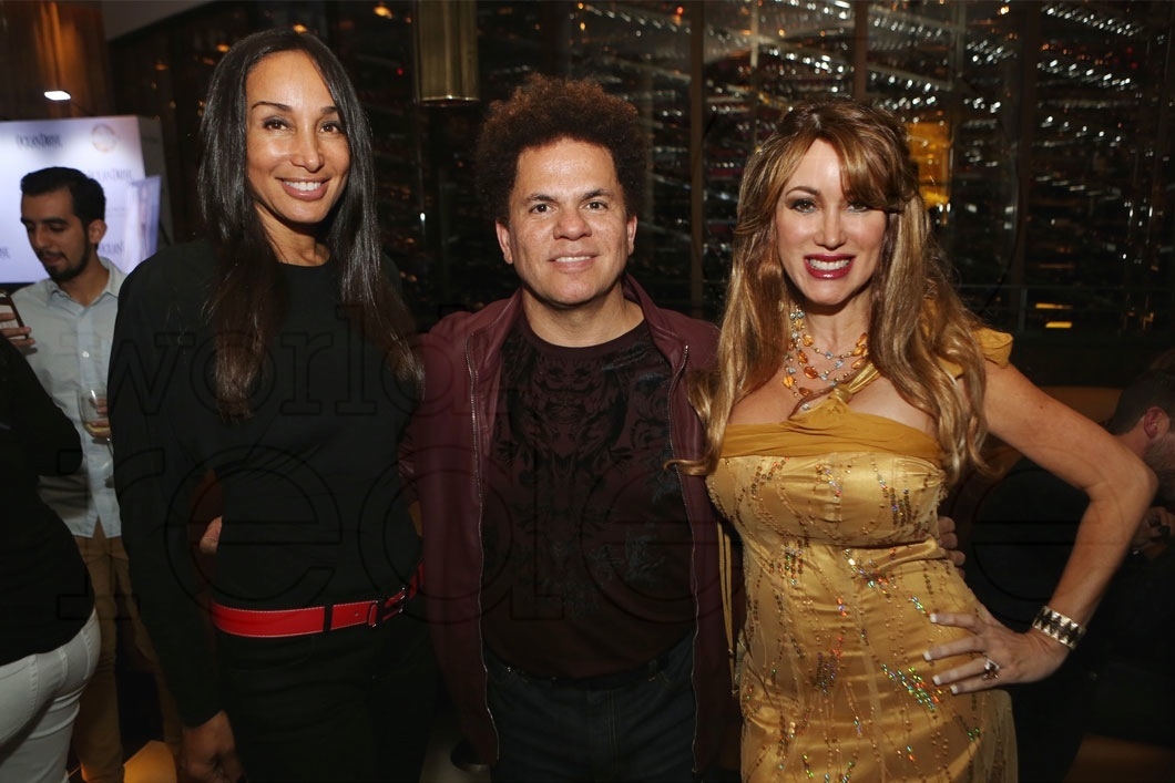 Sabrina Barnett, Romero Britto, & Patricia Delinois