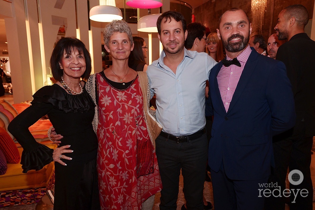 Maxine Adler, Constance Collins, Jared Shapiro, & Julien Bigan