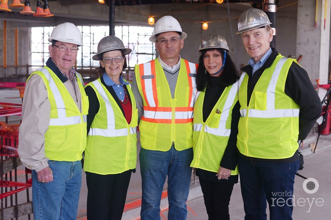 Walter Revell, Gillian Thomas, Frank Steslow, Trish Bell, & Dan Bell