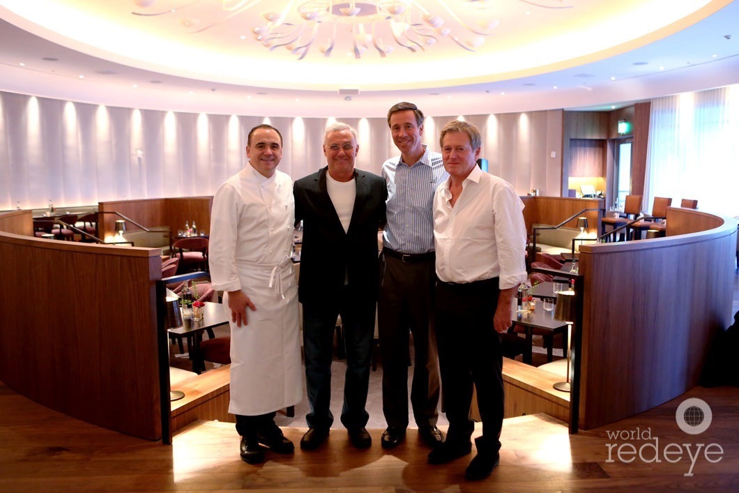 Jean George, Ian Schrager, Arne Sorenson, & John Pawson