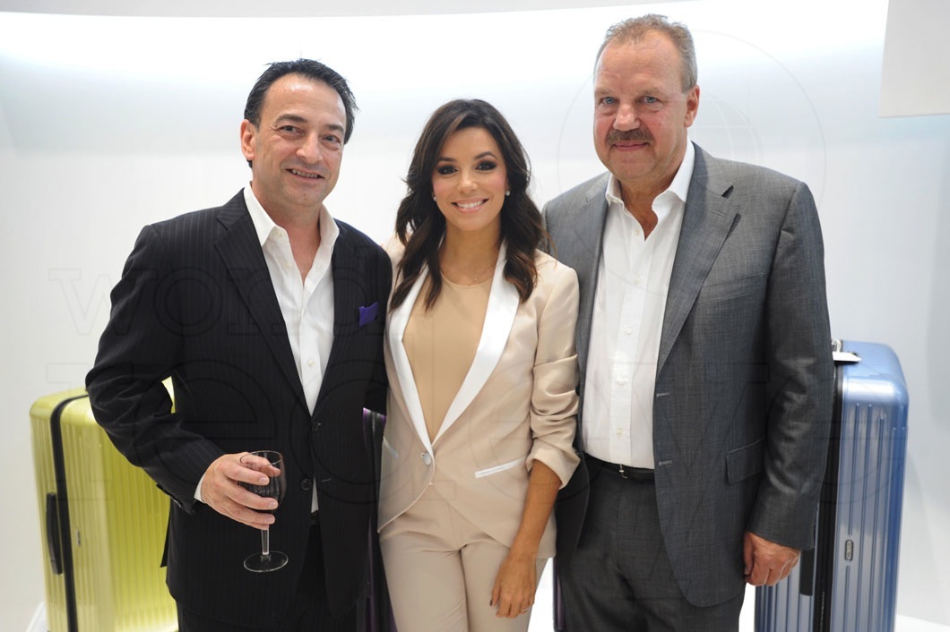 Marco Chaves, Eva Longoria, & Dieter Morszeck