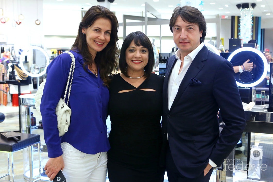 Julia Lemigova, Frances Salgado, & Gianvito Rossi